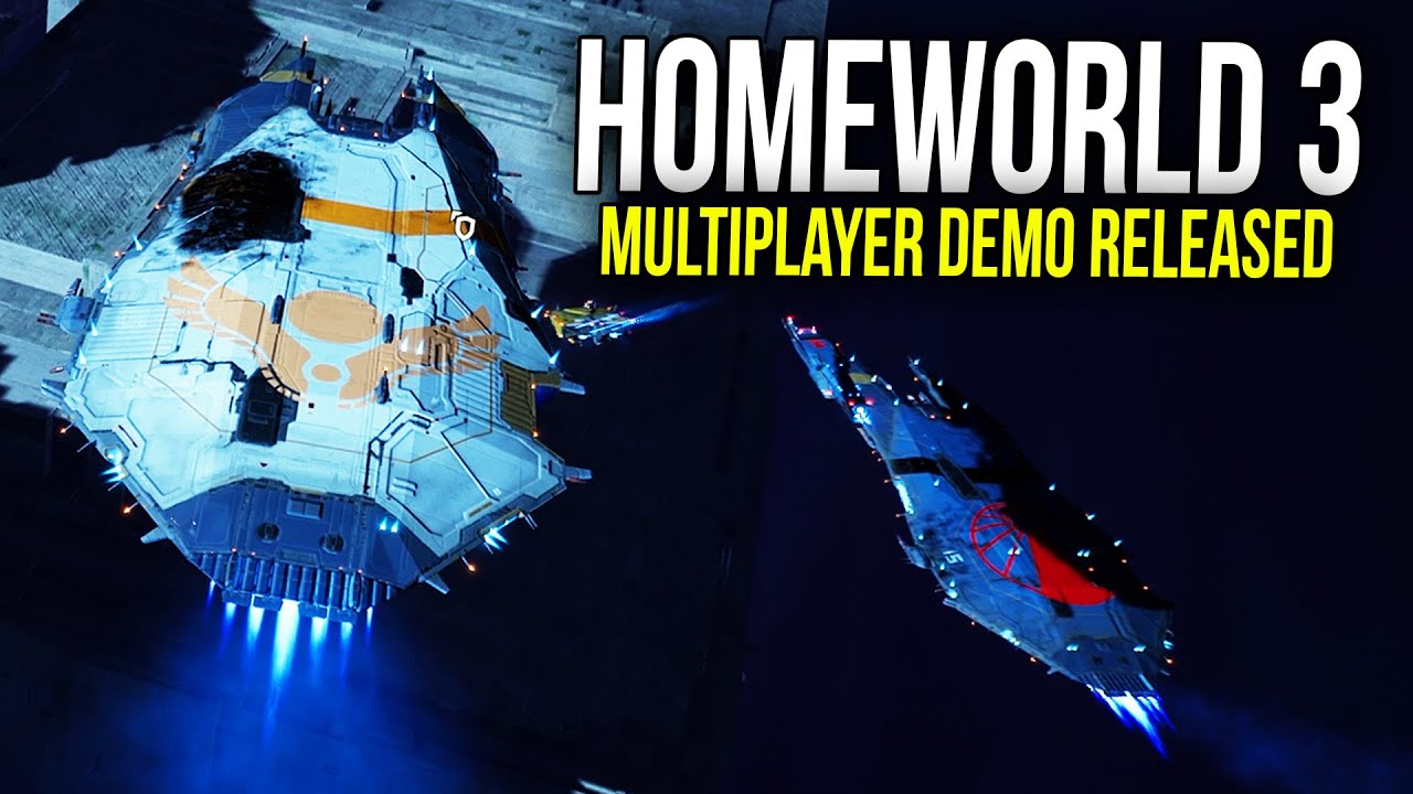 Homeworld 3: War Games - Official Demo Announcement Trailer