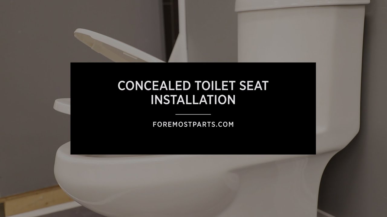 How To Fit A Concealed Toilet Seat at Thomas Green blog