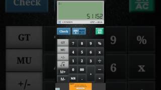 Citizen calculator andriod app screenshot 5