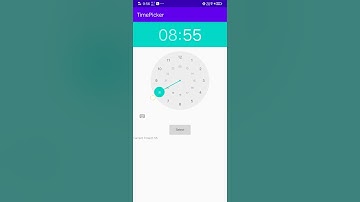 Time Picker in Android studio