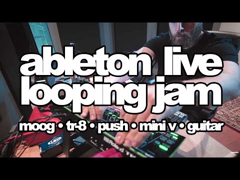 mredrollo - i love you bae [Ableton Live Jam, moog, tr-8, push, fender]