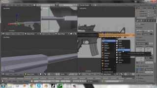 Speed modeling - M4 A1 with scope