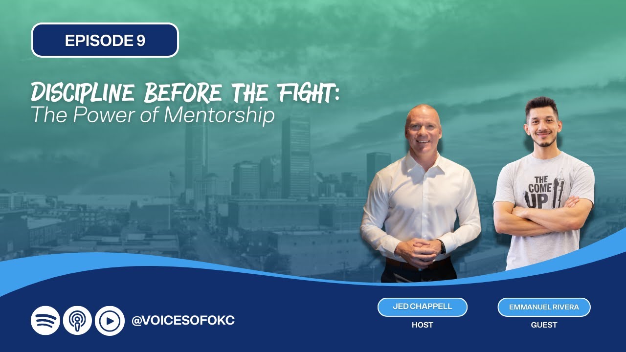 Discipline Before the Fight: The Power of Mentorship | Emanuel Rivera artwork for VOICES of OKC