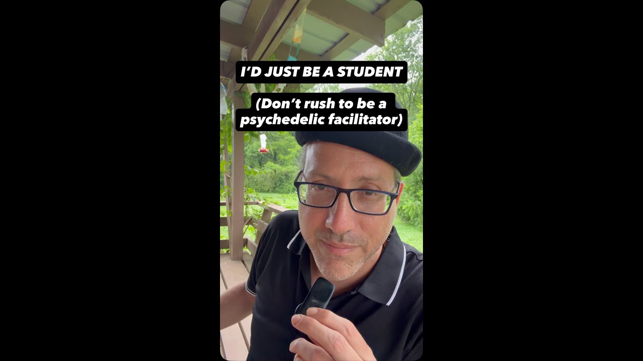 If I could do it all over again in shamanism — I wouldn’t have become a facilitator so fast
