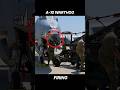 Military A10 WARTHOG Firing Power