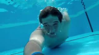 Probando Gopro en agua salada