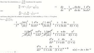 STEP 3 differential equations booklet part 1