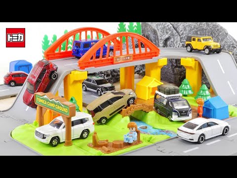 The explosive birth of the new Tomica Town campsite with a