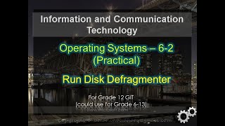 Operating Systems (Practical) 6-2-Disk Defrag How