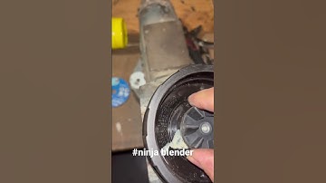 Ninja blender blade would not spin! Easy fix