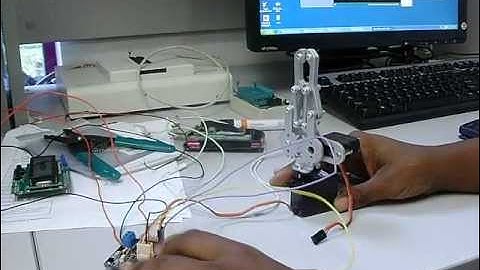 Microprocessor-based Computer Vision & Robotics Test Video 001