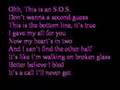 S.O.S. - Jonas Brothers ( LYRICS )