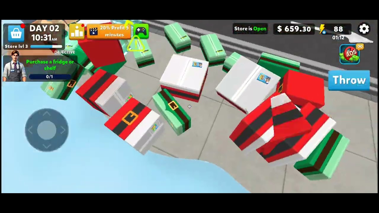 We played supermarket sumalater .so good game