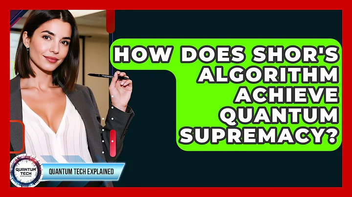 How Does Shor's Algorithm Achieve Quantum Supremacy? - Quantum Tech Explained
