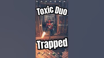 OP TRAP Base Catches Toxic Duo | They were NOT Happy #rust #gaming