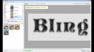 Xara Plus Filter forge - Add a little bling!
