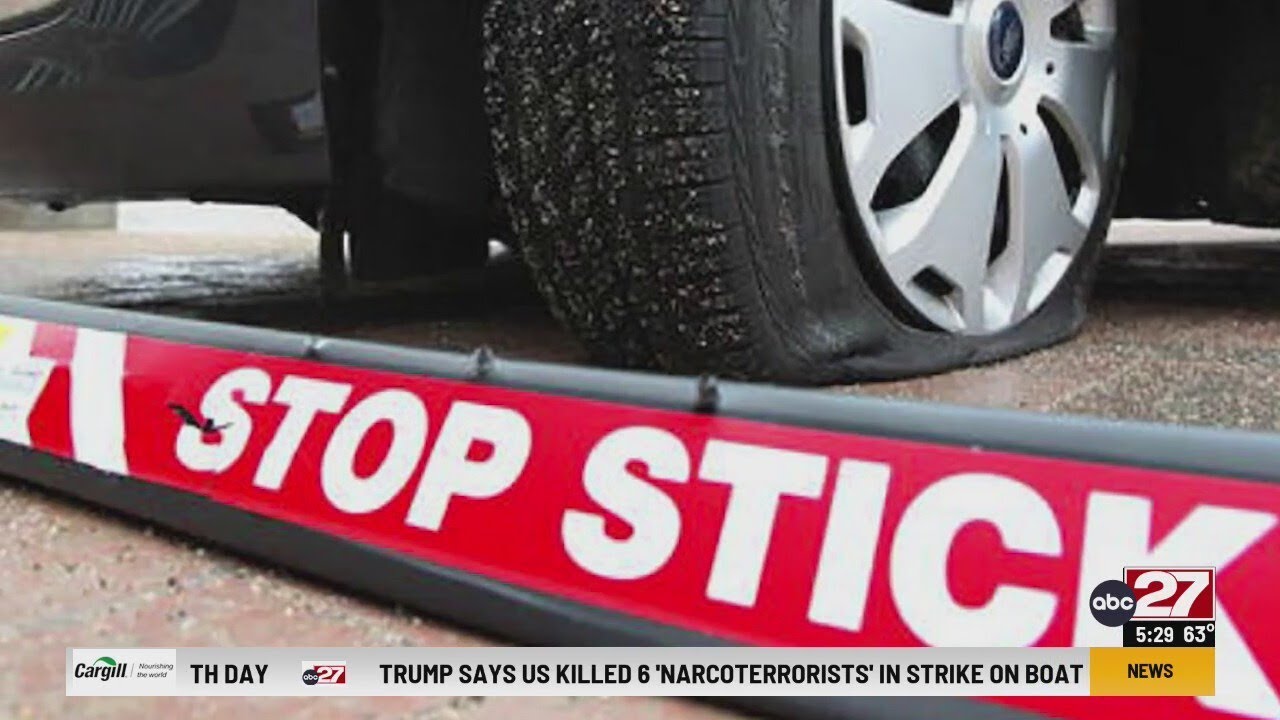 Retired officer describes dangers of deploying spike strips