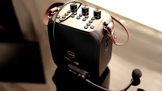 Tonor Voice Amplifier 50W, 6000Mah Rechargeable Bluetooth Personal Pa System With Wireless Headset