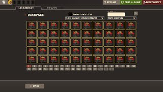 TF2: Unboxing another 50 Crimson Cache Crates (2 Unusual items Unboxed)