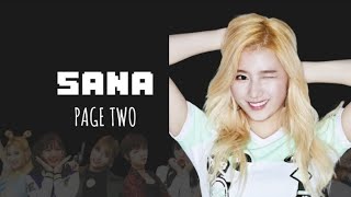 Twice Page Two Album But Its Sana Lines With Lyrics