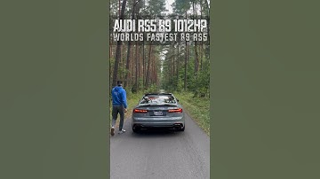 Alone in the forest with 1012hp Audi RS5 B9 | Worlds fastest #audi #rs5