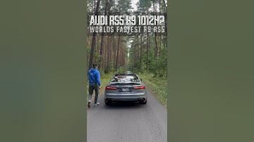 Alone in the forest with 1012hp Audi RS5 B9 | Worlds fastest #audi #rs5