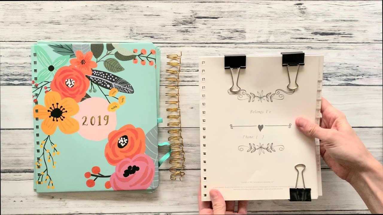 How To Add Pages To Your Coil Bound Planner - Two Easy Ways