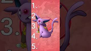 Blind Ranking These Psychic Type Pokémon!!!