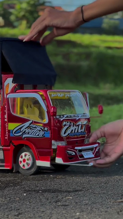 Miniatur Truk spek kontes nemah miniatur😎