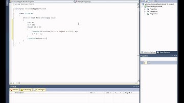 18 Console While Döngüsü