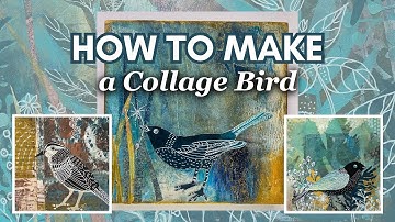 Bird Collage Tutorial Step by Step