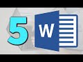 5 Trucos Esenciales de Word que Debes Dominar como Todo un PRO │Lleva tu Conocimiento a otro Nivel