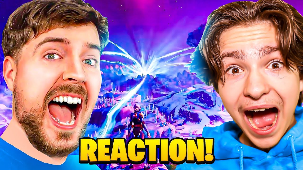 FaZe H1ghSky1 Reacts to MrBeast in Fortnite!