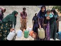 Lack of water in the village  hassan tries to solve the problem of water shortage vlog