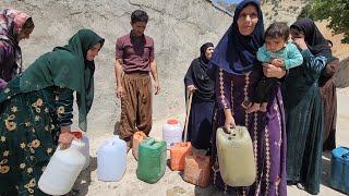 Lack of water in the village.  Hassan tries to solve the problem of water shortage #vlog
