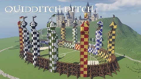 Minecraft Quidditch Pitch - Hogwarts