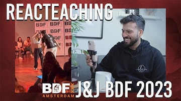 Reacteaching |  Sara & Tiago J&J BDF 2023 | Brazilian Zouk (Online Zouk School)