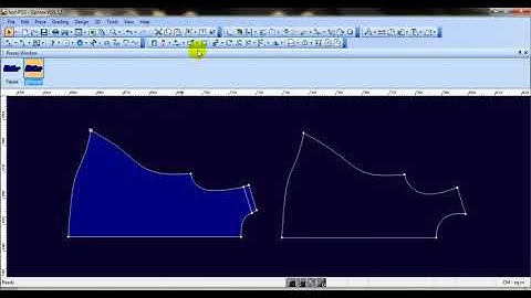 Optitex ND Remove Active tool, Remove the selected pieces from the working area without updating the