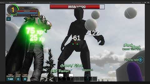 Climbable Skinned Mesh Collider in Unity