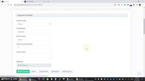 How to configure your trading accounts or portfolios