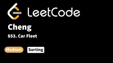 LeetCode 853. Car Fleet