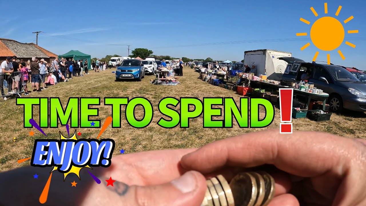 Time To Spend Some Money | Slate House Carboot Sale - YouTube