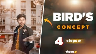 Bird's concept photo editing || #pstouch Tutorial-Amit chanchal editing zone