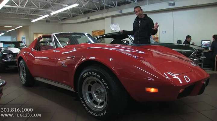 1976 Chevrolet Corvette T-Top for sale with test drive, driving sounds, and walk through video