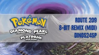 Route 209 - 8-Bit Remix - Pokémon Diamond, Pearl, and Platinum