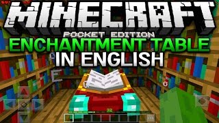 ENGLISH ENCHANTMENT TABLE IN 0.16.0! - MCPE Translated Enchantments - Minecraft Pocket Edition screenshot 5