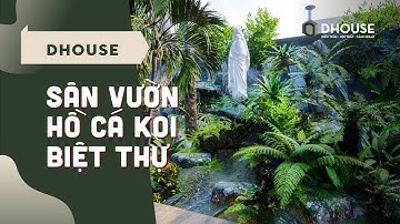 Sân vườn hồ cá koi |  Khu vườn nhiệt đới | Tuyệt vời!