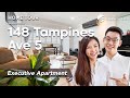 Executive Apartment Home Tour | Top Floor with Private Life?  ($900K, 148 Tampines Ave 5)