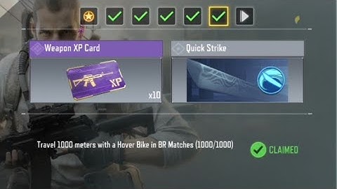 Travel 1000 Meters With A Hover Bike In BR Matches (0/1000) | Drive Hover Bike | CoD Mobile