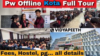 Pw Offline Vidyapeeth In Kota आरयभटट Building Full Tour Medicoinfo Vlog